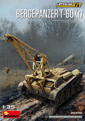 Bergepanzer T-60 ( R ) Interior Kit 1:35 MiniArt 35238
