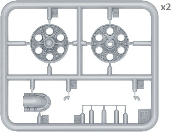 Zdjęcie dodatkowe produktu T-34 Wheels Set. 1942-43 Series 1:35 MiniArt 35239