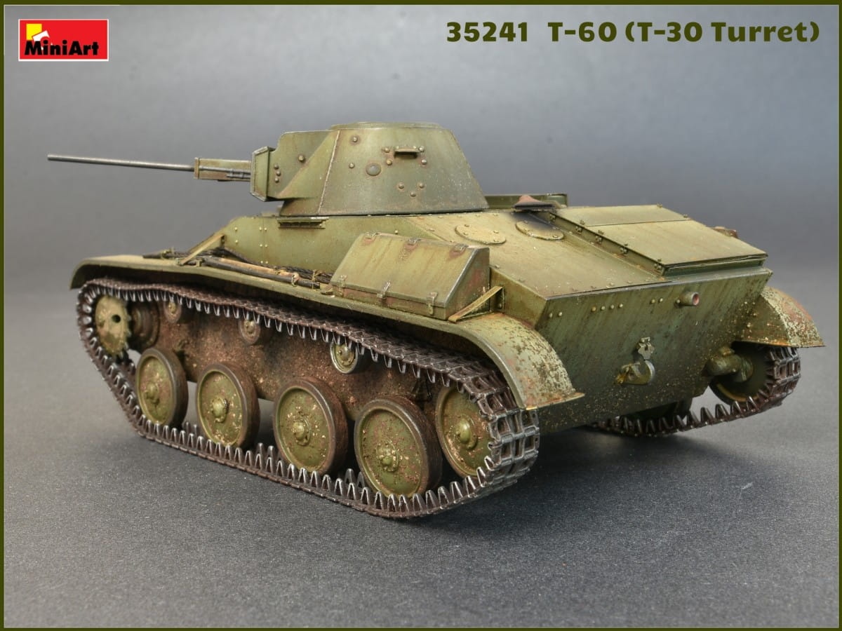 Zdjęcie dodatkowe produktu T-60 (t-30 Turret) Interior Kit 1:35 MiniArt 35241