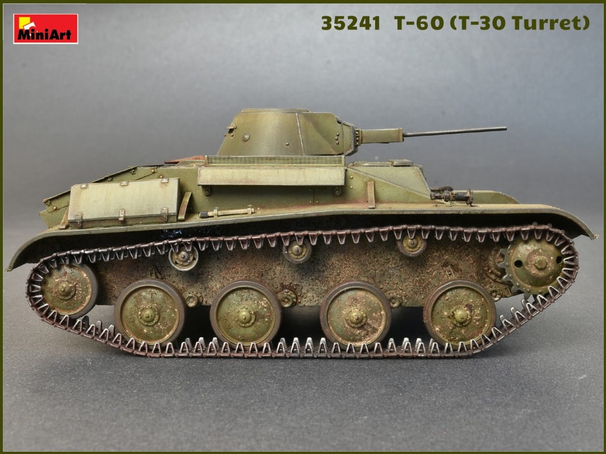 Zdjęcie dodatkowe produktu T-60 (t-30 Turret) Interior Kit 1:35 MiniArt 35241