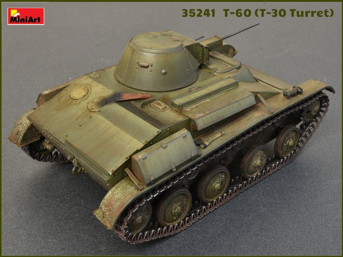 Zdjęcie dodatkowe produktu T-60 (t-30 Turret) Interior Kit 1:35 MiniArt 35241
