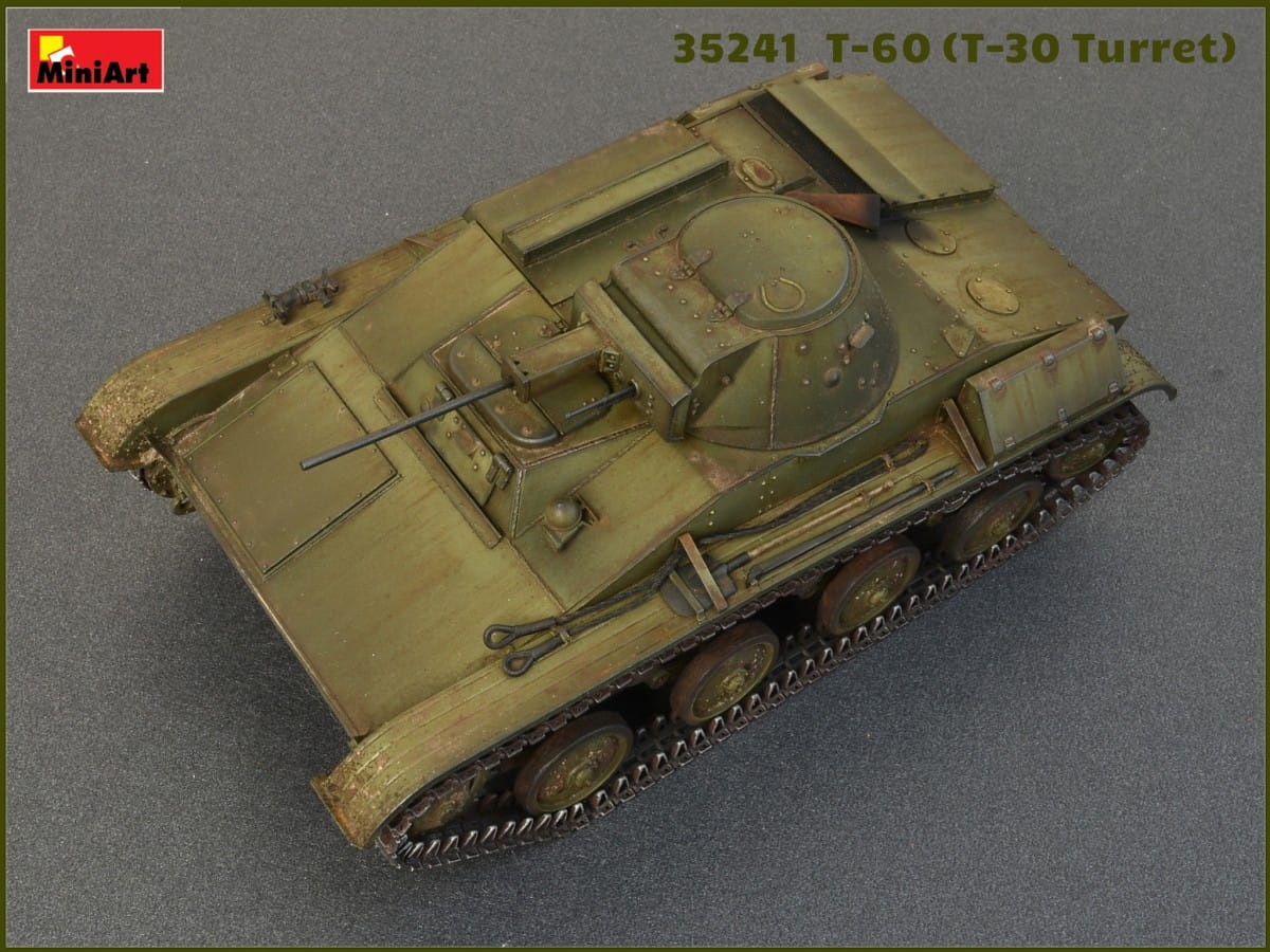 Zdjęcie dodatkowe produktu T-60 (t-30 Turret) Interior Kit 1:35 MiniArt 35241
