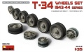 Zdjęcie główne produktu T-34 Wheels Set. 1943-44 Series 1:35 MiniArt 35242