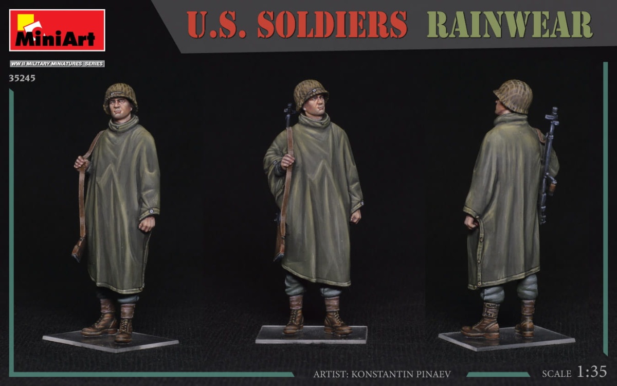 Zdjęcie dodatkowe produktu U.s. Soldiers Rainwear 1:35 MiniArt 35245