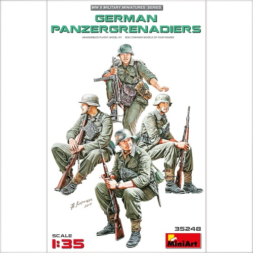 German Panzergrenadiers 1:35 MiniArt 35248