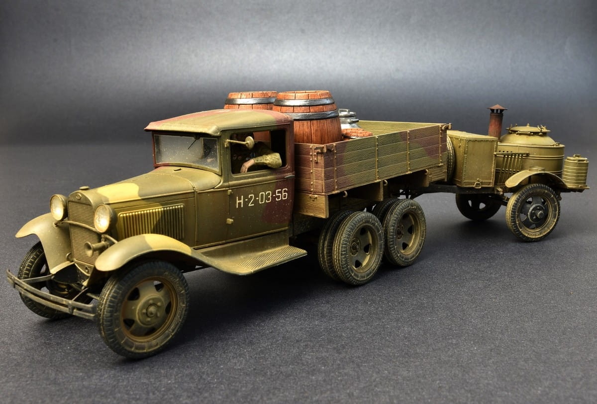 Zdjęcie dodatkowe produktu Soviet 2t Truck Aaa Type W/field Kitchen 1:35 MiniArt 35257