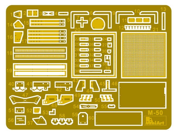 Zdjęcie dodatkowe produktu T-60 Plant N.37, Sverdlovsk Prod. Spring 1942. Interior Kit 1:35 MiniArt 35260