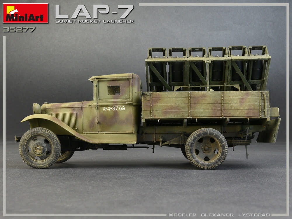 Zdjęcie dodatkowe produktu Soviet Rocket Launcher Lap-7 1:35 MiniArt 35277