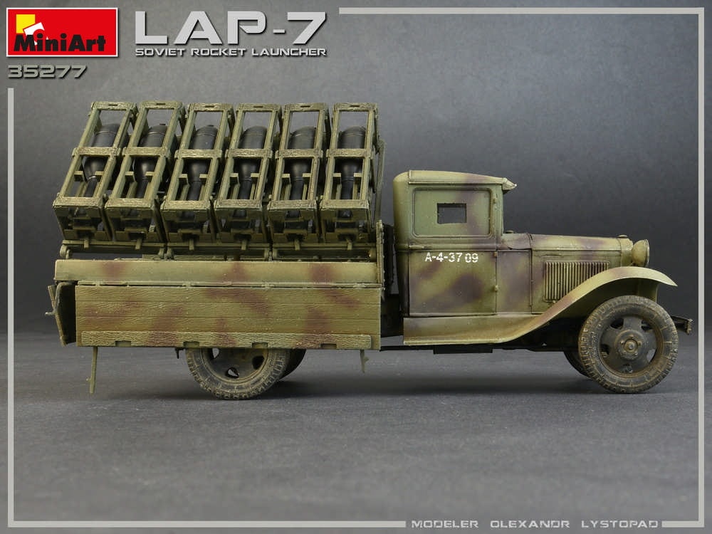 Zdjęcie dodatkowe produktu Soviet Rocket Launcher Lap-7 1:35 MiniArt 35277