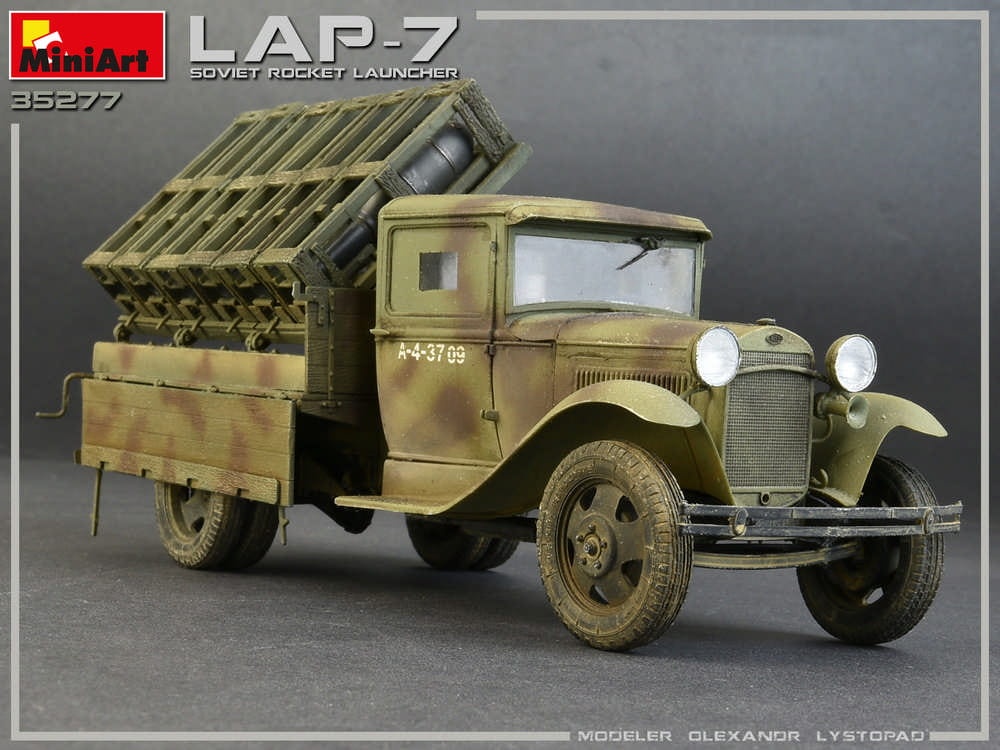 Zdjęcie dodatkowe produktu Soviet Rocket Launcher Lap-7 1:35 MiniArt 35277