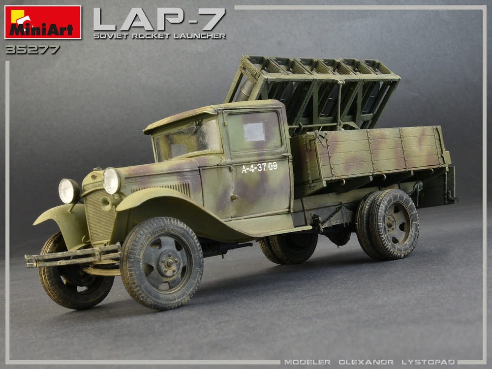 Zdjęcie dodatkowe produktu Soviet Rocket Launcher Lap-7 1:35 MiniArt 35277