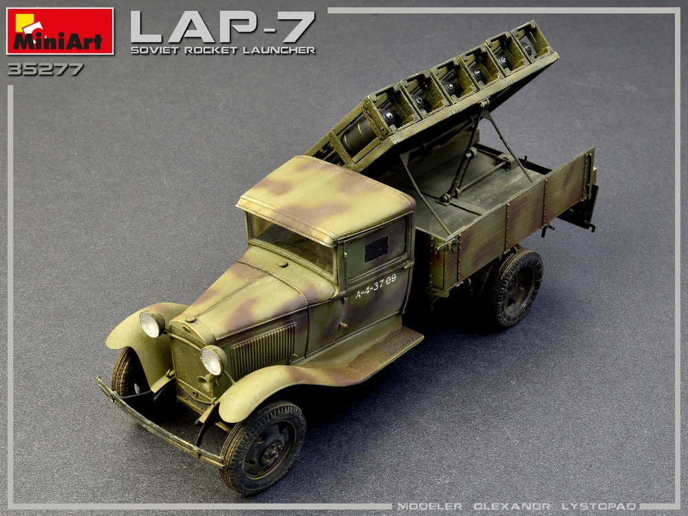 Zdjęcie dodatkowe produktu Soviet Rocket Launcher Lap-7 1:35 MiniArt 35277
