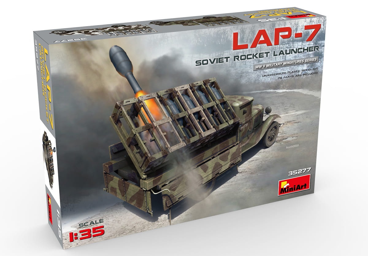 Zdjęcie dodatkowe produktu Soviet Rocket Launcher Lap-7 1:35 MiniArt 35277