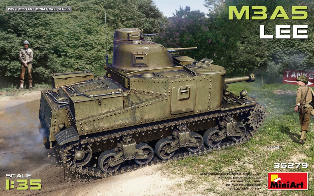 Zdjęcie główne produktu M3A5 Lee 1:35 MiniArt 35279