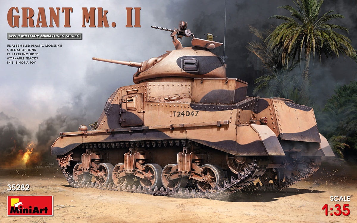 Zdjęcie główne produktu Grant Mk. II 1:35 MiniArt 35282