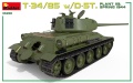 Zdjęcie dodatkowe produktu T-34/85 W/d-5t. Plant 112. Spring 1944. Interior Kit 1:35 MiniArt 35290
