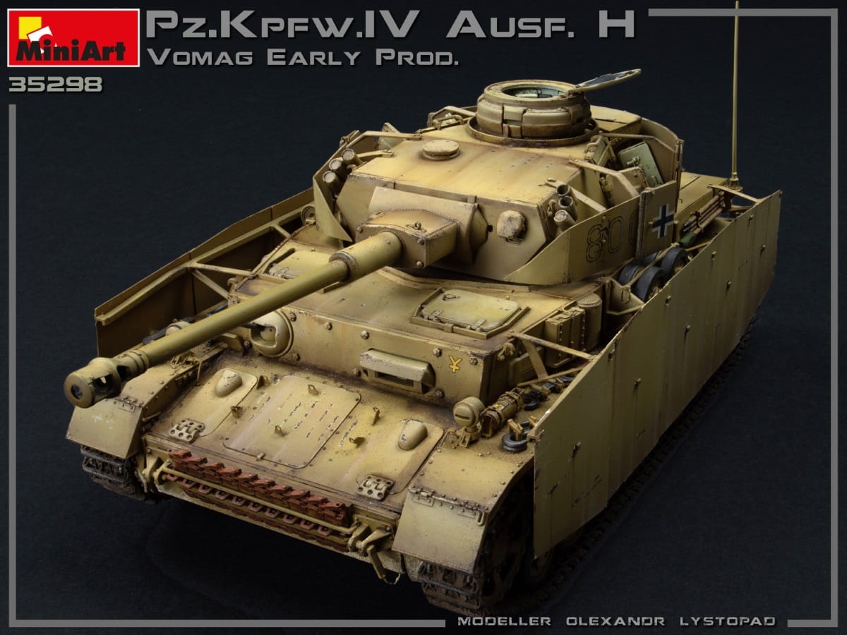 Zdjęcie dodatkowe produktu Pz.kpfw.iv Ausf. H Vomag. Early Prod. May 1943. Interior Kit 1:35 MiniArt 35298