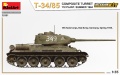 Zdjęcie dodatkowe produktu T-34/85 Composite Turret. 112 Plant. Summer 1944 Interior Kit 1:35 MiniArt 35301