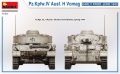 Zdjęcie dodatkowe produktu Pz.kpfw.IV Ausf. H Vomag. Early Prod. June 1943 1:35 MiniArt 35302