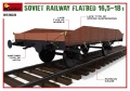 Zdjęcie dodatkowe produktu Soviet Railway Flatbed 16,5-18t 1:35 MiniArt 35303