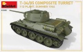Zdjęcie dodatkowe produktu T-34/85 Composite Turret. 112 Plant. Summer 1944 1:35 MiniArt 35306