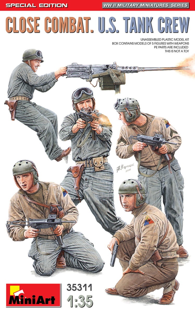 Zdjęcie główne produktu Close Combat. U.s. Tank Crew. Special Edition 1:35 MiniArt 35311