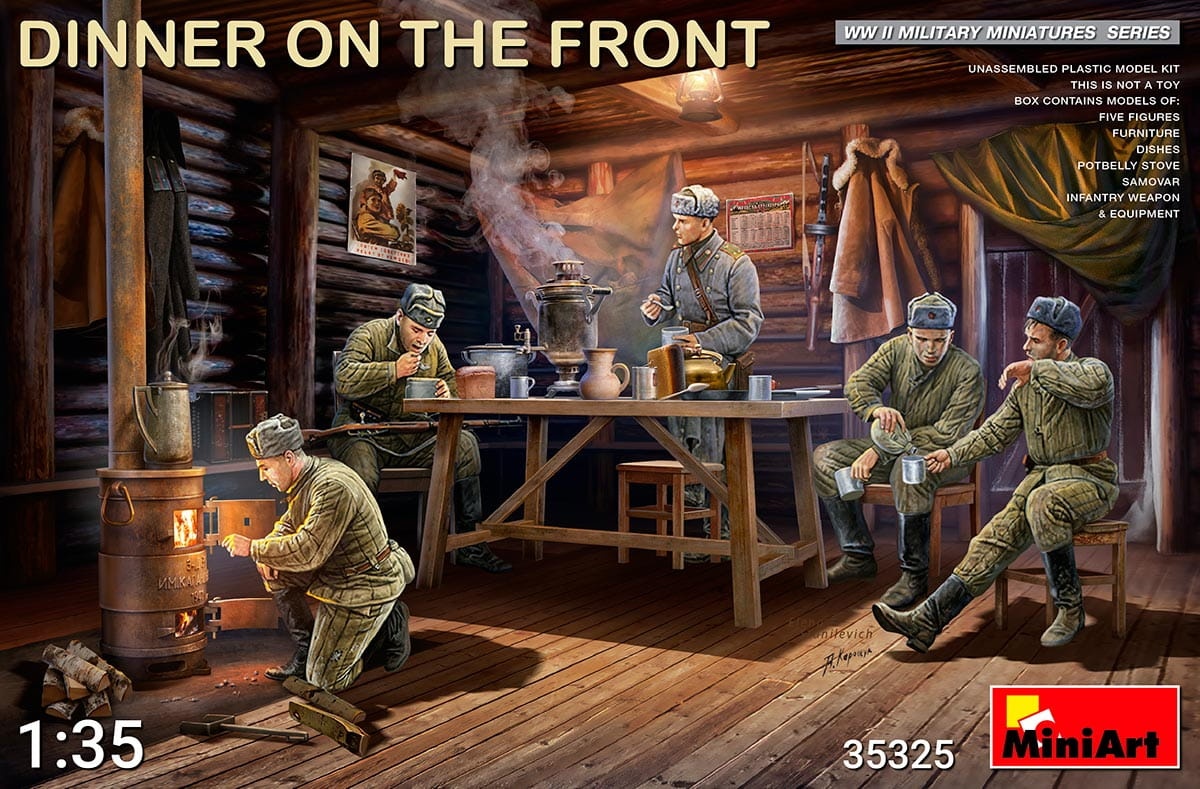 Zdjęcie główne produktu Dinner On The Front 1:35 MiniArt 35325