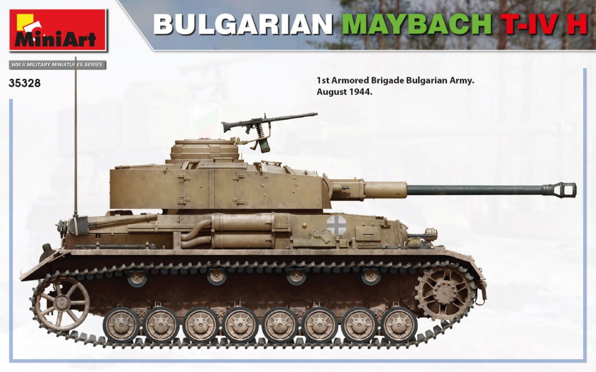 Zdjęcie dodatkowe produktu Bulgarian Maybach T-iv H 1:35 MiniArt 35328