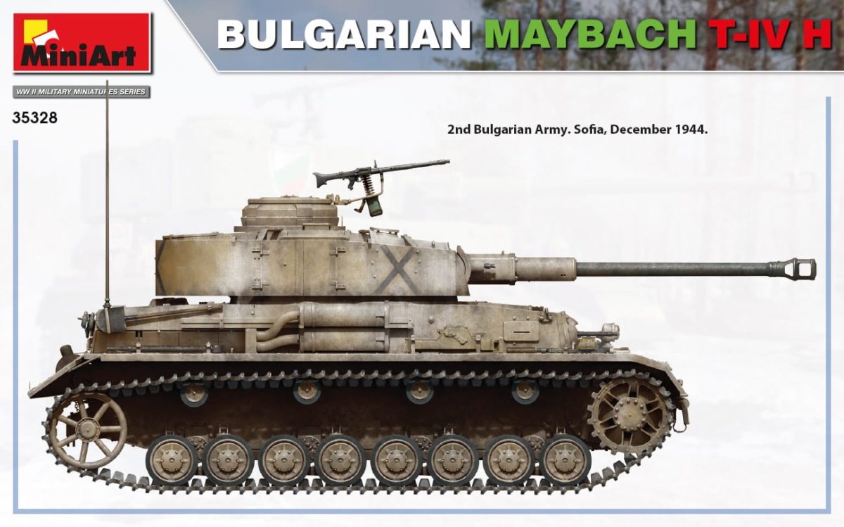 Zdjęcie dodatkowe produktu Bulgarian Maybach T-iv H 1:35 MiniArt 35328