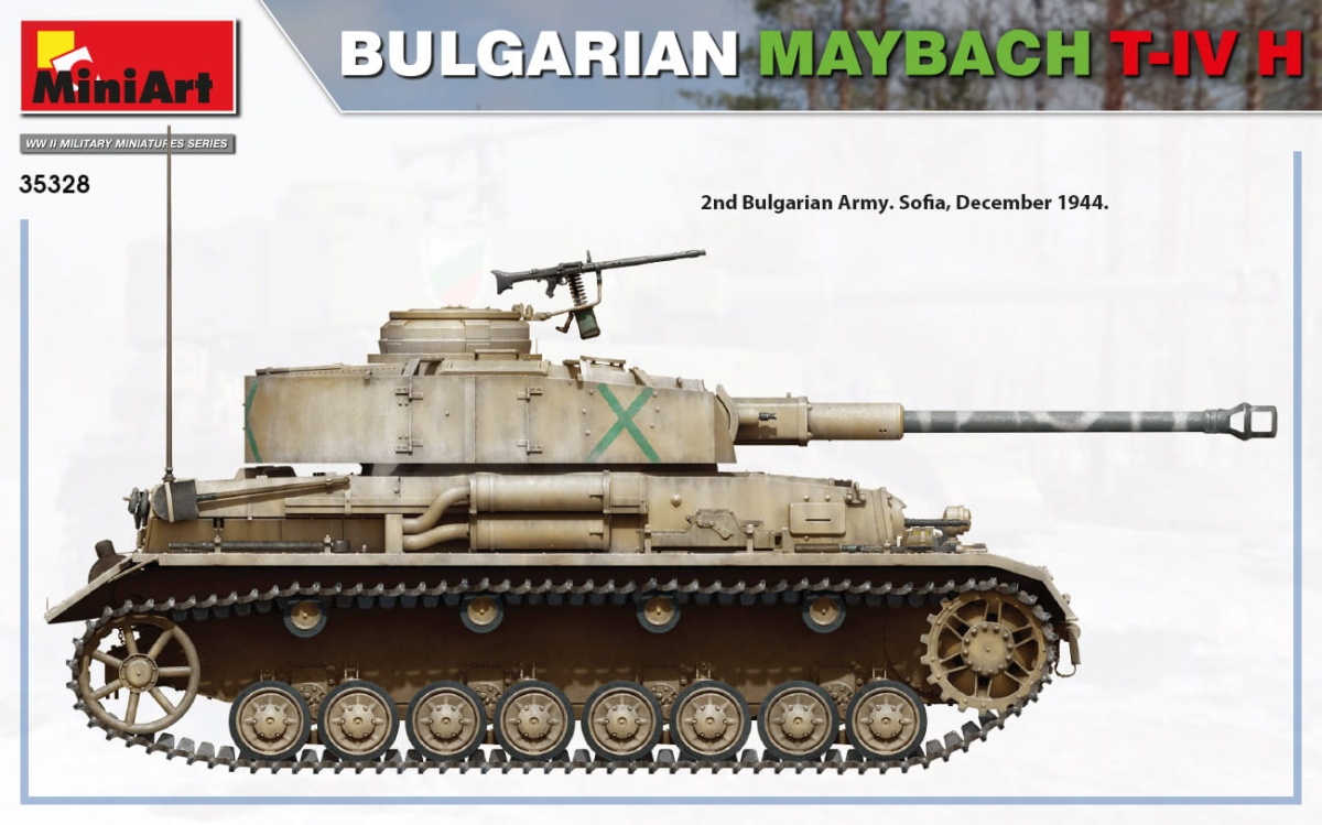 Zdjęcie dodatkowe produktu Bulgarian Maybach T-iv H 1:35 MiniArt 35328