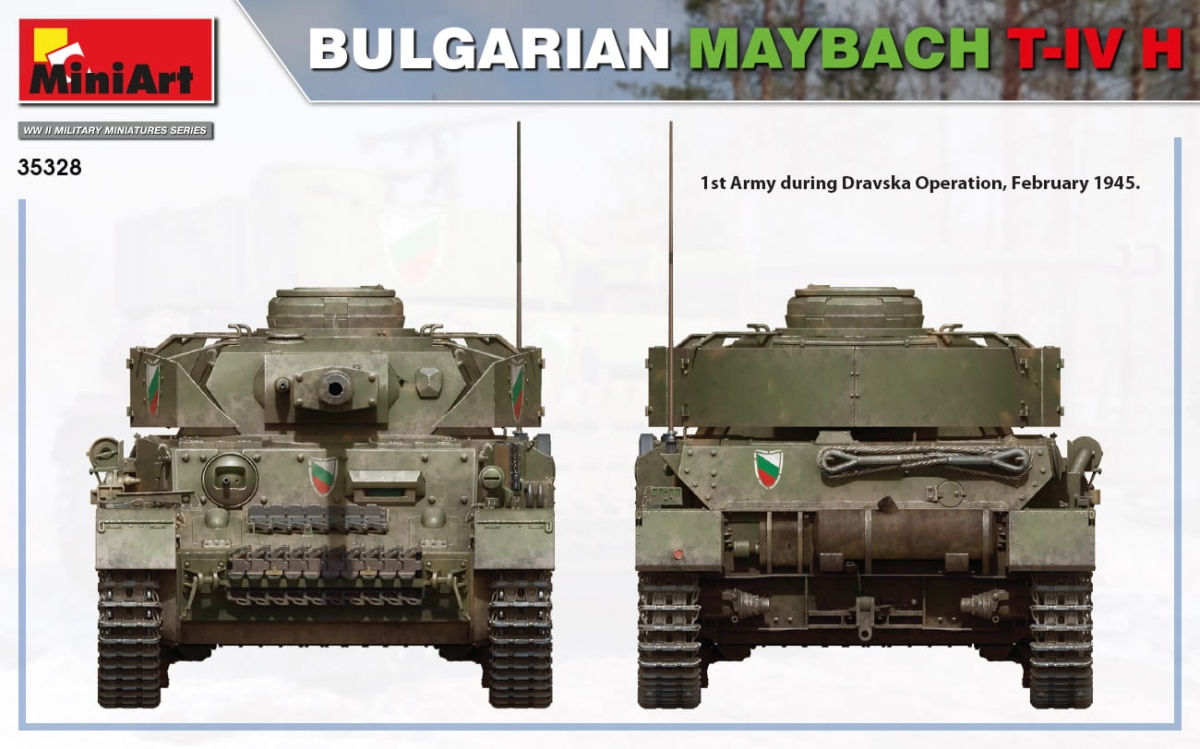 Zdjęcie dodatkowe produktu Bulgarian Maybach T-iv H 1:35 MiniArt 35328