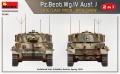 Zdjęcie dodatkowe produktu Pz.beob.wg.iv Ausf. J Late/last Prod. 2 In 1 W/crew 1:35 MiniArt 35344