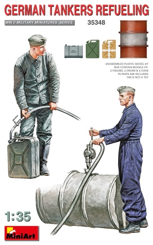 German Tankers Refueling 1:35 MiniArt 35348