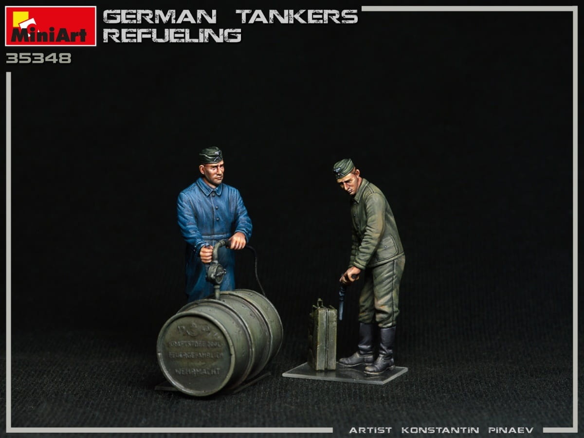 Zdjęcie dodatkowe produktu German Tankers Refueling 1:35 MiniArt 35348