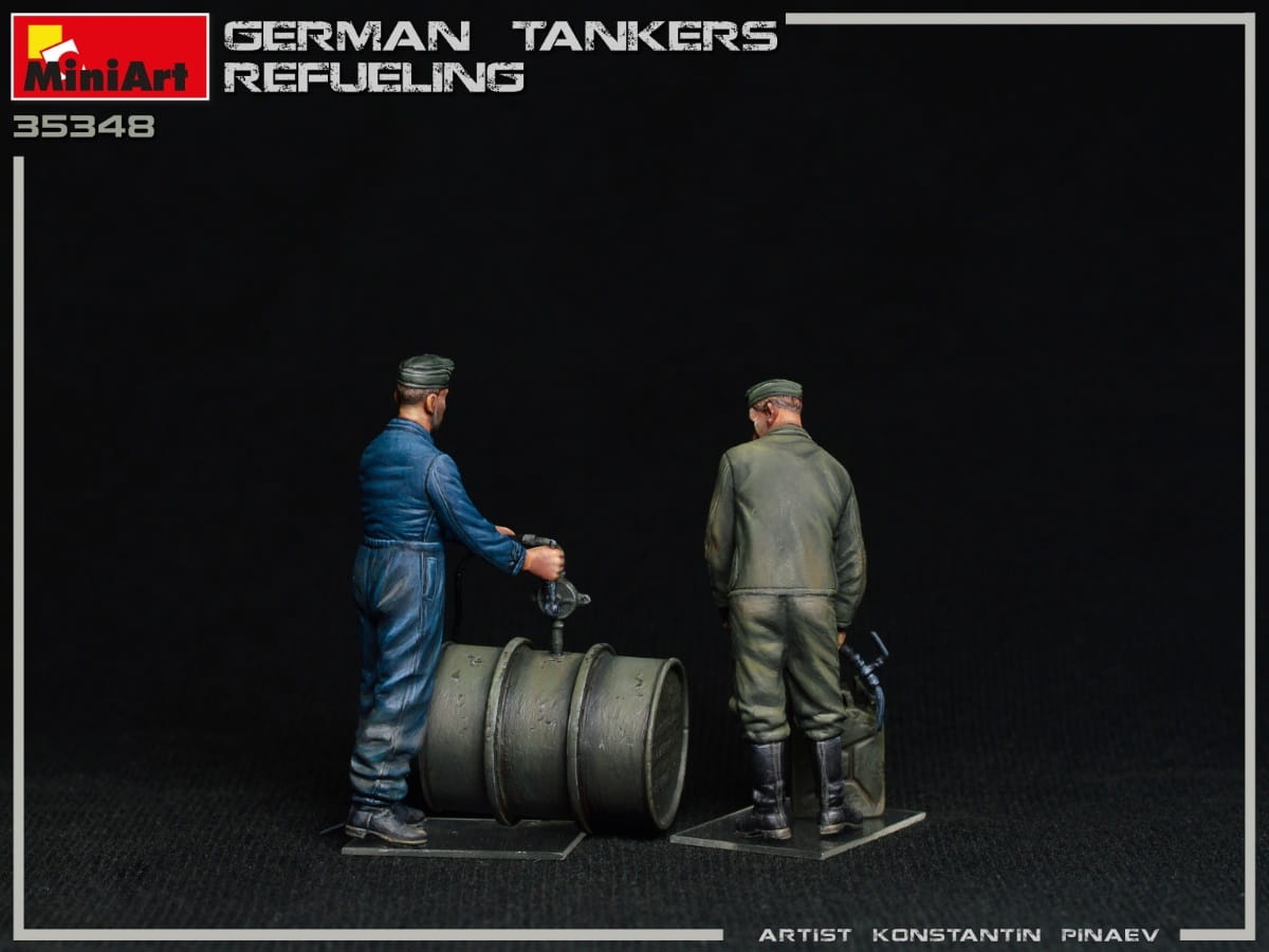 Zdjęcie dodatkowe produktu German Tankers Refueling 1:35 MiniArt 35348