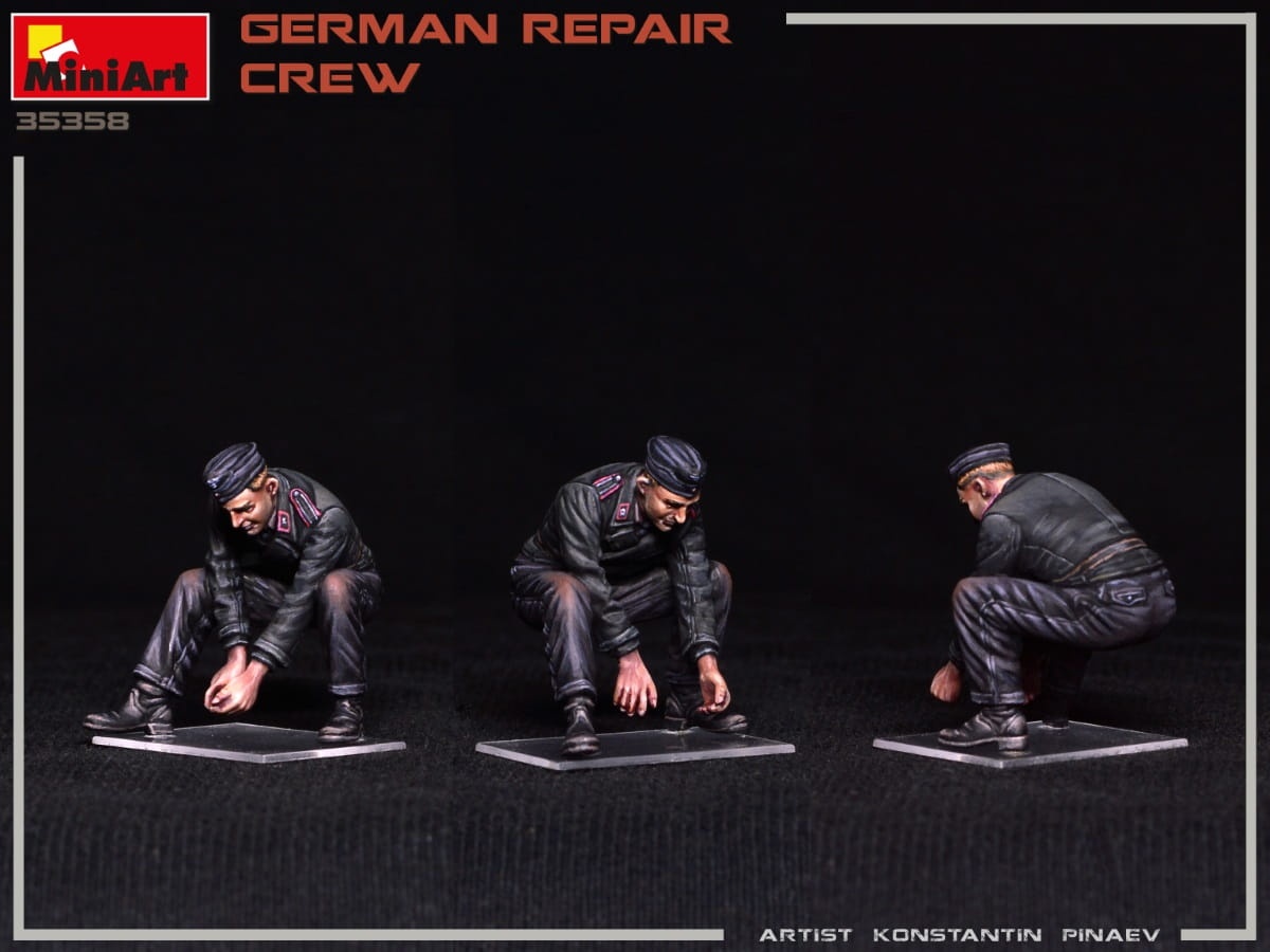Zdjęcie dodatkowe produktu German Repair Crew 1:35 MiniArt 35358