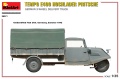 Zdjęcie dodatkowe produktu Tempo E400 Hochlader Pritsche. German 3-wheel Delivery Truck 1:35 MiniArt 35371