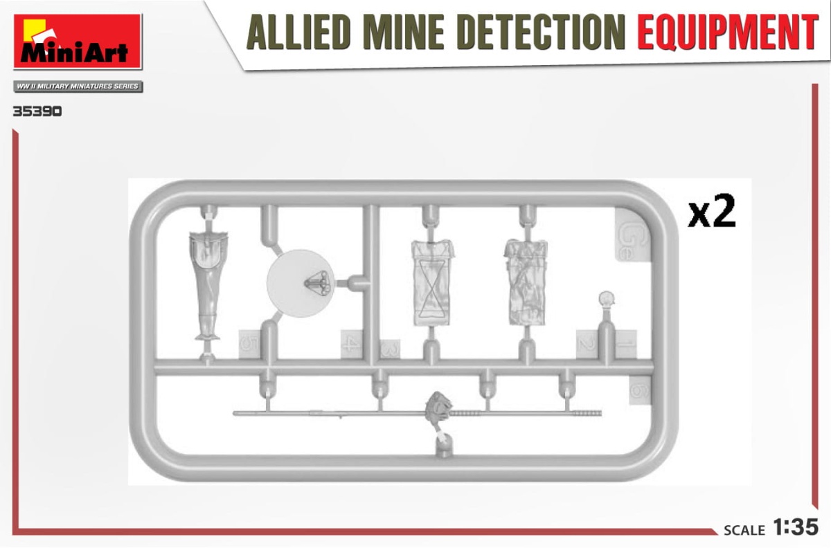 Zdjęcie dodatkowe produktu Allied Mine Detection Equipment 1:35 MiniArt 35390
