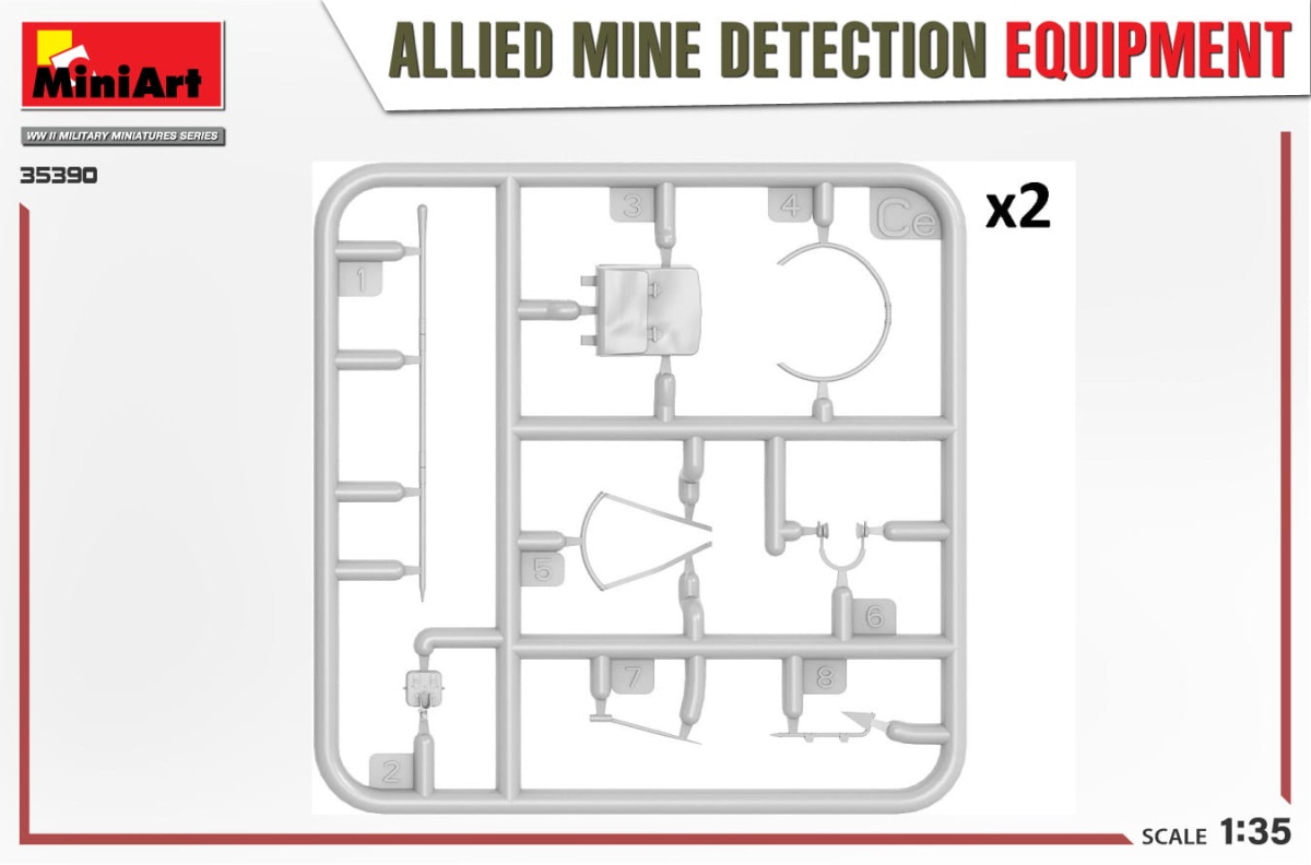 Zdjęcie dodatkowe produktu Allied Mine Detection Equipment 1:35 MiniArt 35390