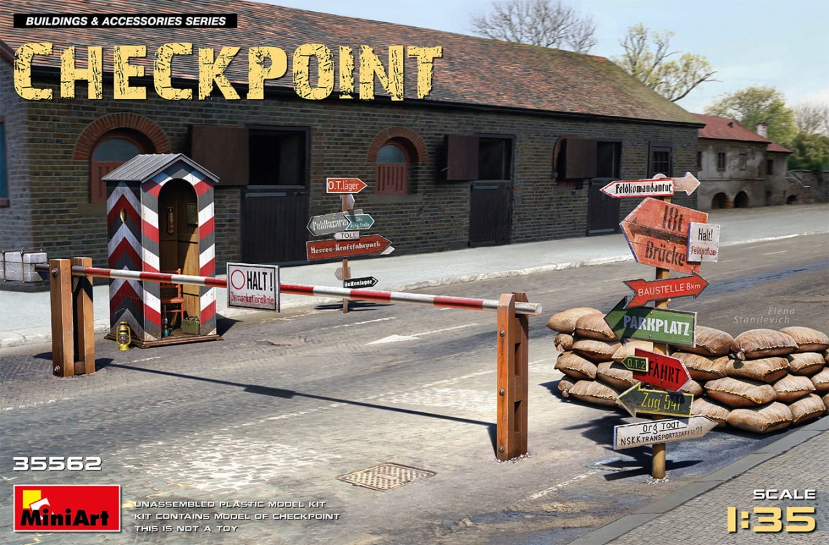 Zdjęcie główne produktu Checkpoint 1:35 MiniArt 35562