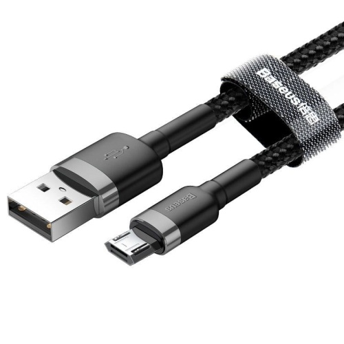 Cable USB <-> Micro USB Baseus Cafule 1m 2,4A