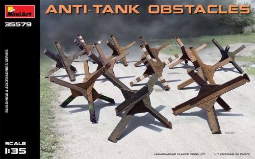 Anti-tank Obstacles 1:35 MiniArt 35579