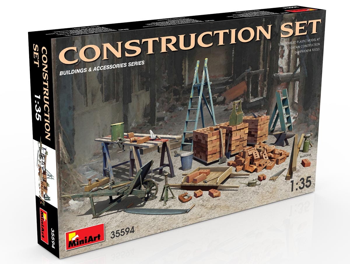 Zdjęcie dodatkowe produktu Construction Set 1:35 MiniArt 35594