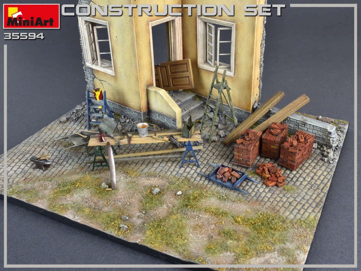 Zdjęcie dodatkowe produktu Construction Set 1:35 MiniArt 35594