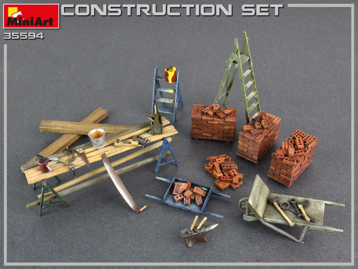 Zdjęcie dodatkowe produktu Construction Set 1:35 MiniArt 35594
