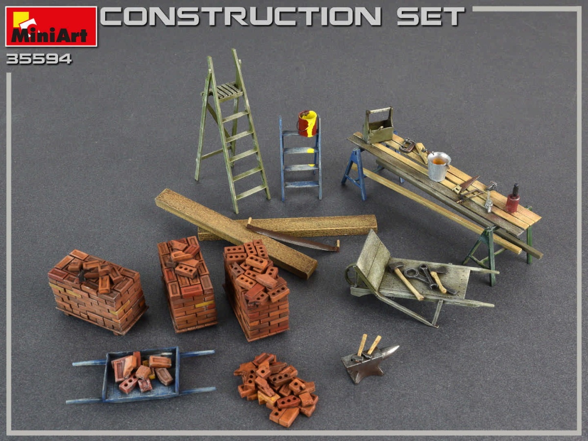 Zdjęcie dodatkowe produktu Construction Set 1:35 MiniArt 35594