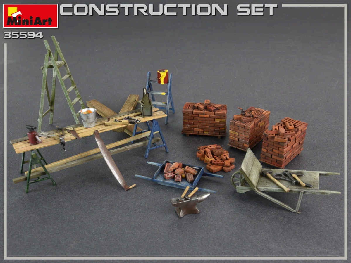 Zdjęcie dodatkowe produktu Construction Set 1:35 MiniArt 35594
