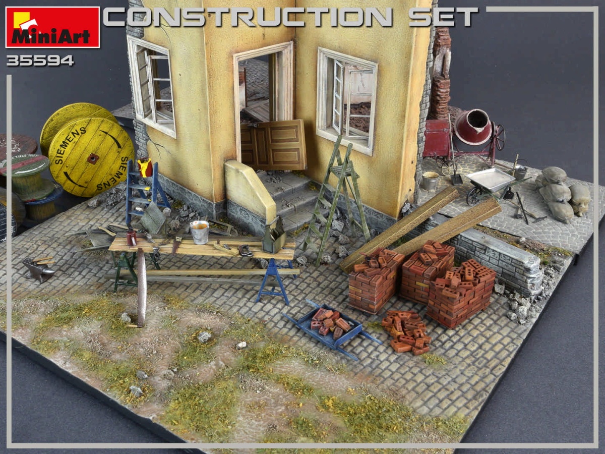 Zdjęcie dodatkowe produktu Construction Set 1:35 MiniArt 35594