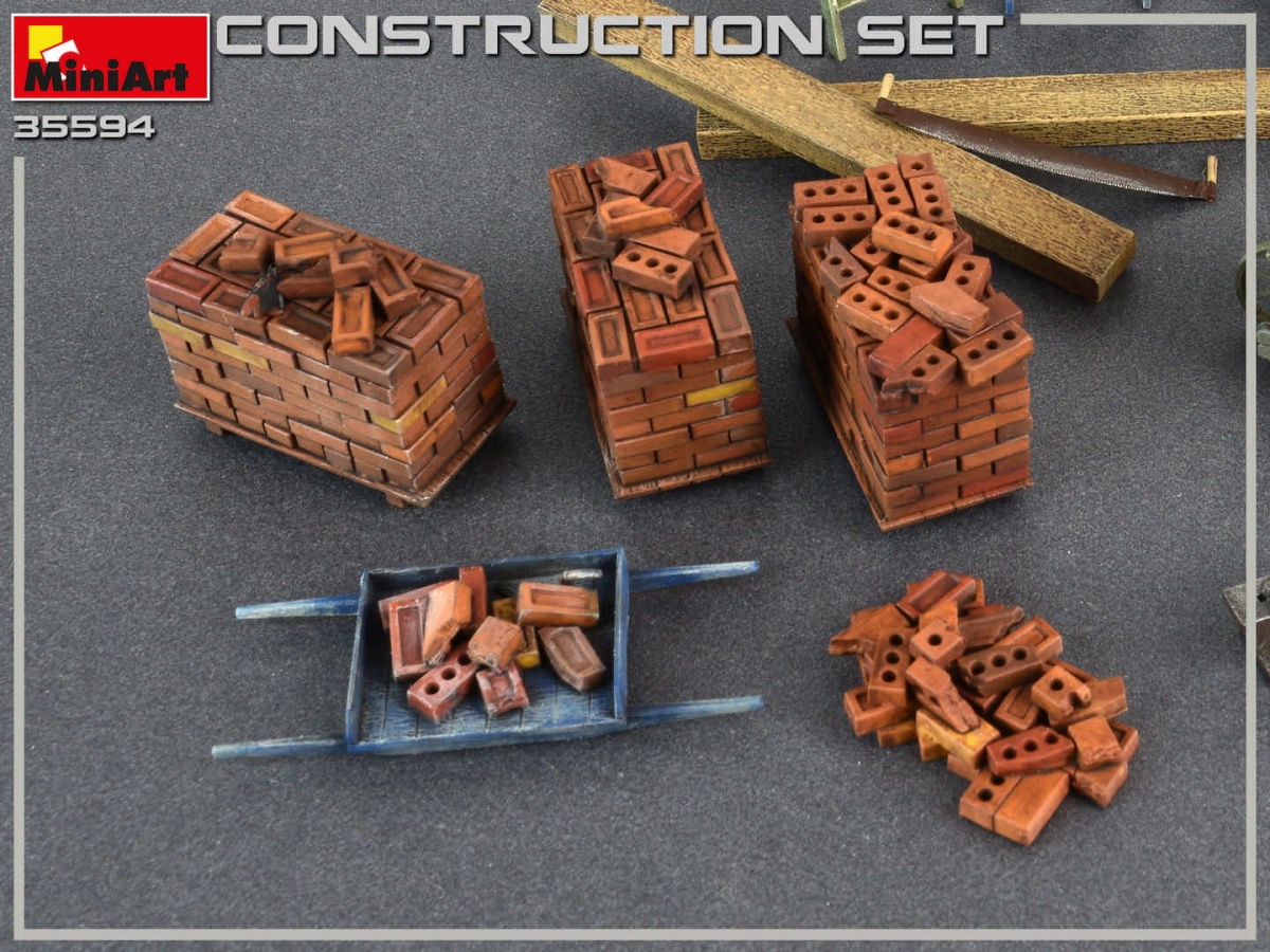 Zdjęcie dodatkowe produktu Construction Set 1:35 MiniArt 35594