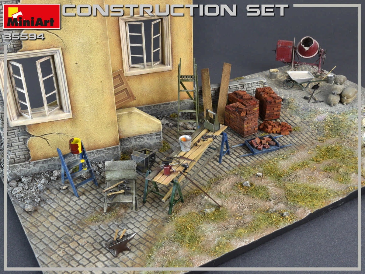 Zdjęcie dodatkowe produktu Construction Set 1:35 MiniArt 35594